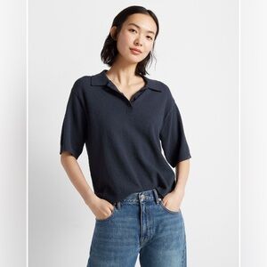 NWT Club Monaco Bouclé Polo Size S